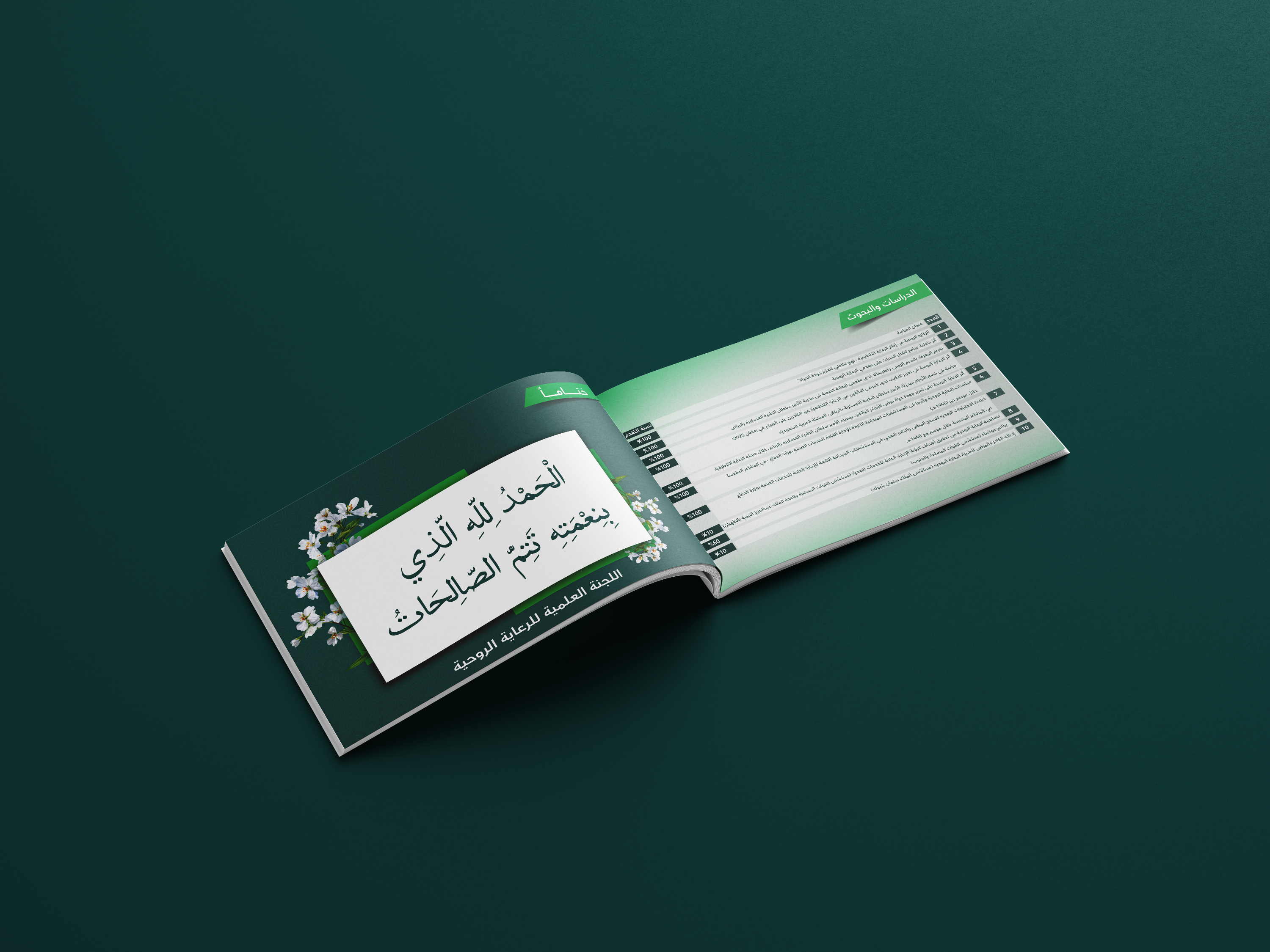 تصميم بروفايل مؤسسي لمبادرة الدعم الروحي لخدمات الحجاج - صورة 2