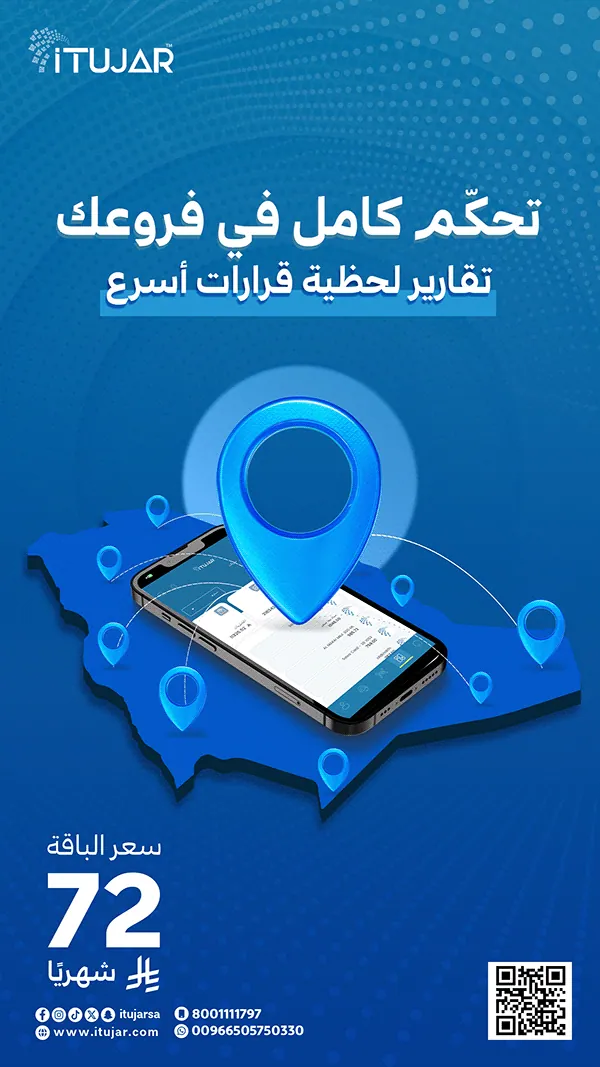 تصميمات تسويقية تبرز قوة iTujar في إدارة المبيعات والمخزون والمحاسبة - صورة 5